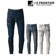 アイズ7312　3Dストレッチデニムカーゴパンツ