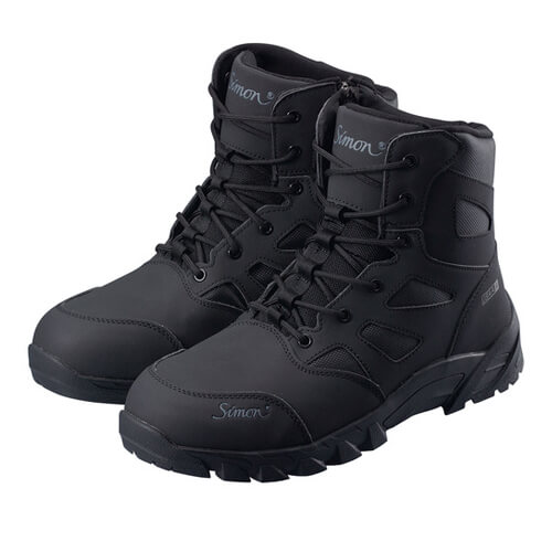 シモンRS022黒　JSAA規格合格　半長靴