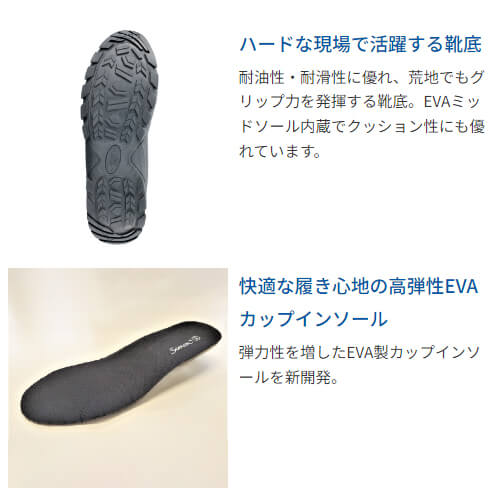 シモンRS022黒　JSAA規格合格　半長靴