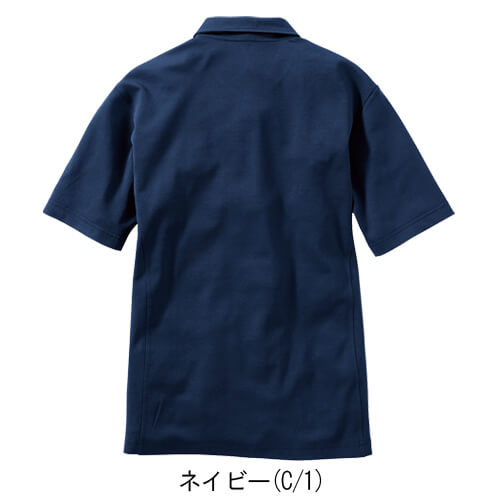 鳳皇805　制電半袖ポロシャツ