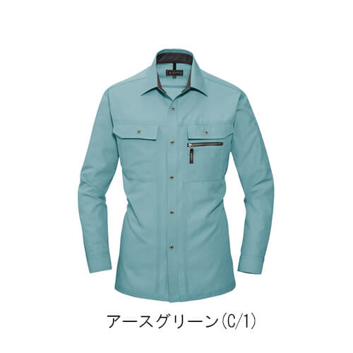 バートル7033　日本製素材　長袖シャツ