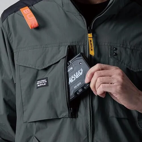 バートルAC1156 空調半袖ブルゾン