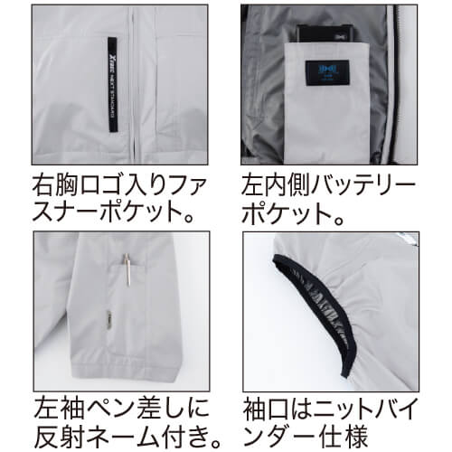 XE98036s1 空調服ベストスタートセット