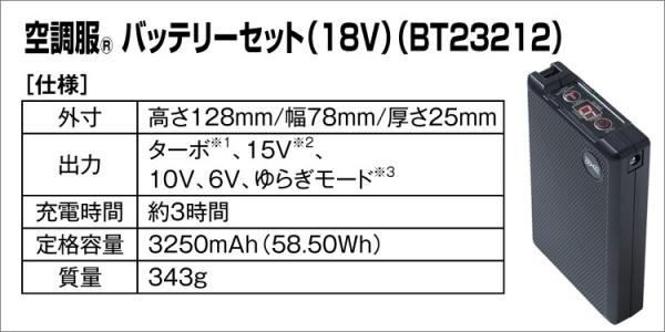 ジャウィン54100s3　綿ハーネス空調服セット