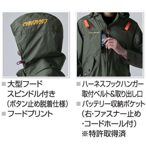バートルAC2071s 空調スターターセット