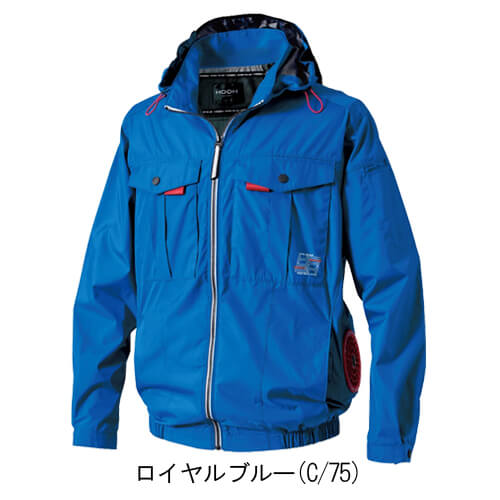 鳳皇V1212　快適ウェア　長袖フードジャケット