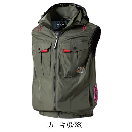 鳳皇V1219　快適ウェア　フードベスト