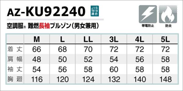 KU92240s4　難燃空調服スターターセット