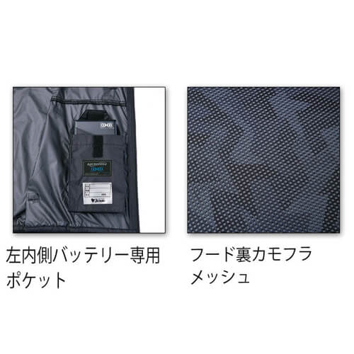 Zドラゴン74410　ハーネス空調服ベスト