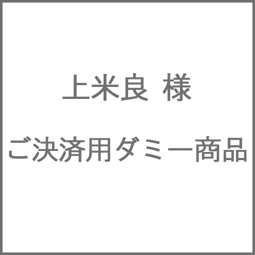 上米良様　ご決済用ダミー商品