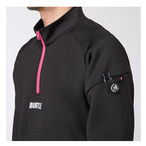 バートル4111 エアーテックハーフジップ
