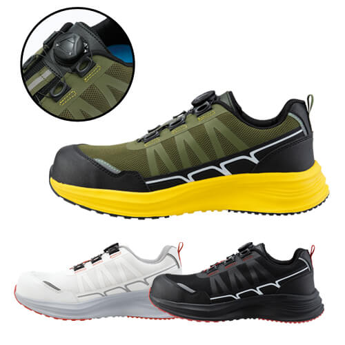 ジーベック85418セーフティシューズ ダイヤル