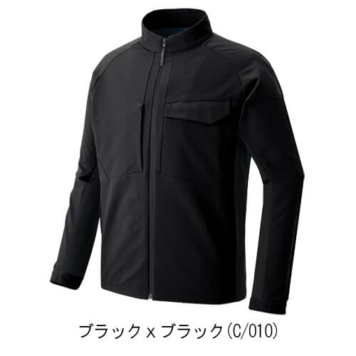 アイトス4201  長袖ブルゾン(脇配色)
