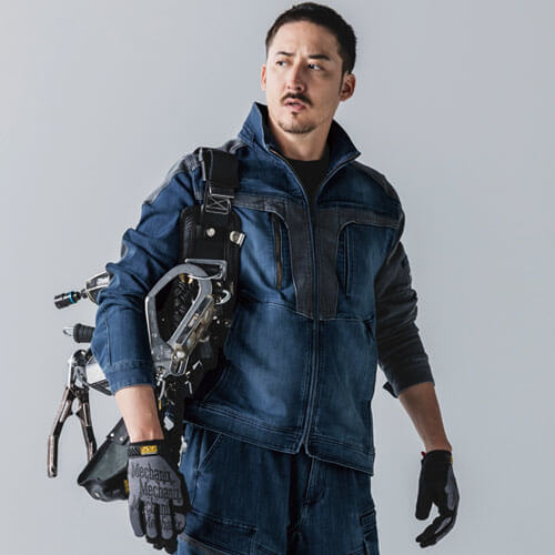 寅壱8992-124 デニムワークジャケット