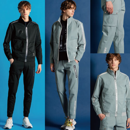 アイズ3323 ストレッチジョガーパンツ