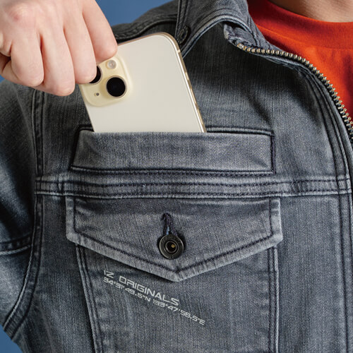 アイズ7310　3Dストレッチデニムジャケット