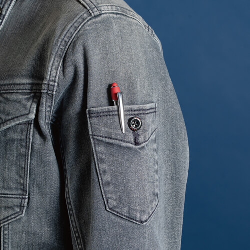 アイズ7310　3Dストレッチデニムジャケット