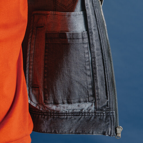 アイズ7310　3Dストレッチデニムジャケット