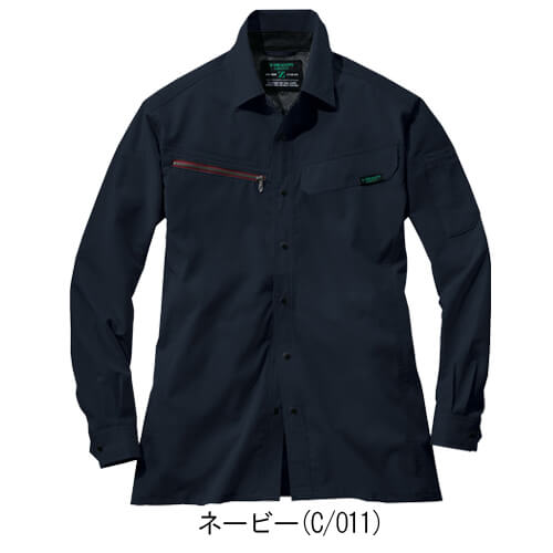 Zドラゴン77604 制電ストレッチ長袖シャツ