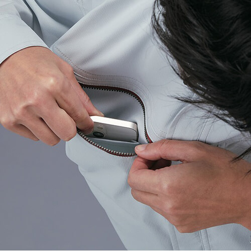 Zドラゴン77604 制電ストレッチ長袖シャツ