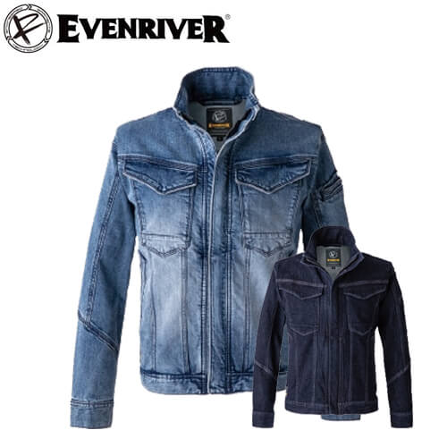 イーブンリバーUSD1107 デニムブルゾン
