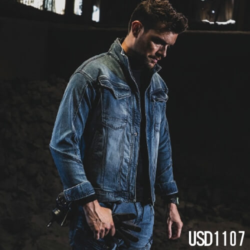 イーブンリバーUSD1107 デニムブルゾン