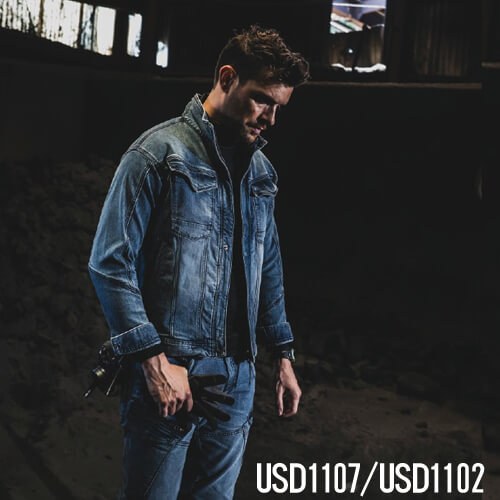 イーブンリバーUSD1102 デニムカーゴ