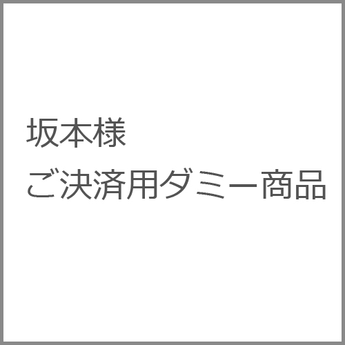 坂本様 ご決済用ダミー商品