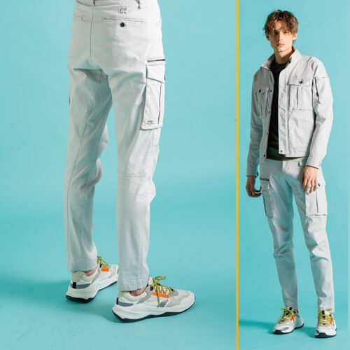 アイズ7852　3Dストレッチコットンカーゴ