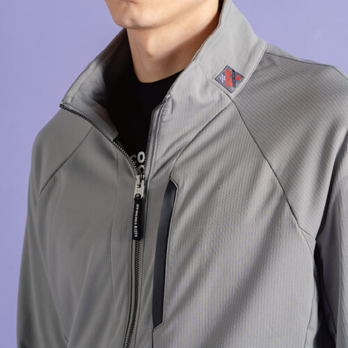 アイズ3980　バックワッフルワークジャケット