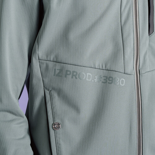 アイズ3980　バックワッフルワークジャケット