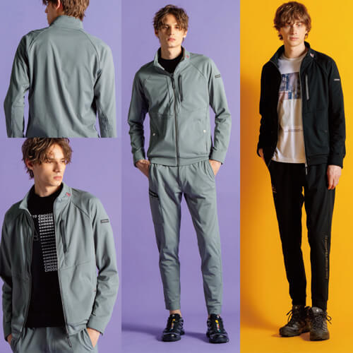 アイズ3980　バックワッフルワークジャケット